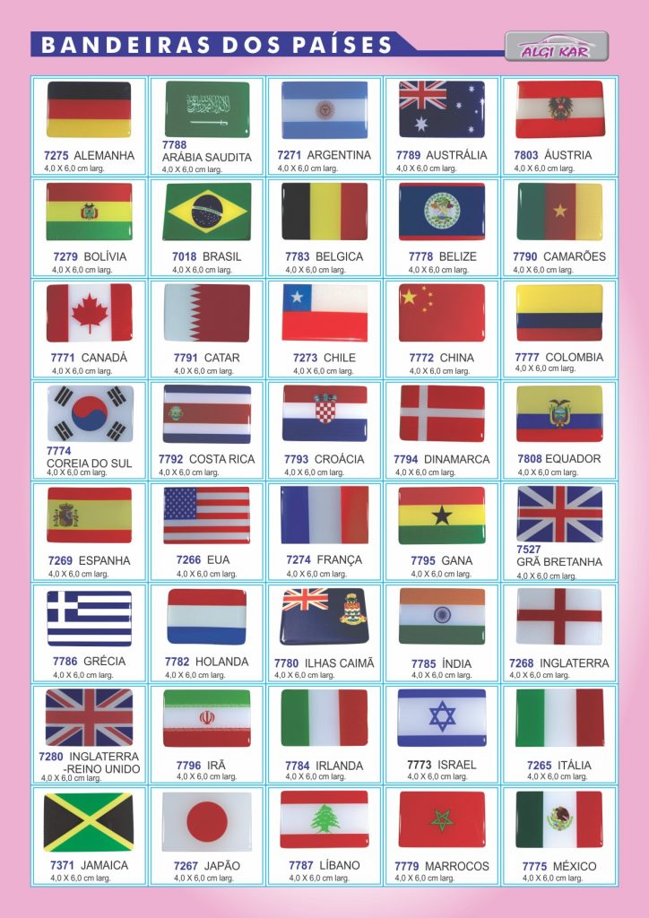 Catálogo de Bandeiras e Escudos – Algikar