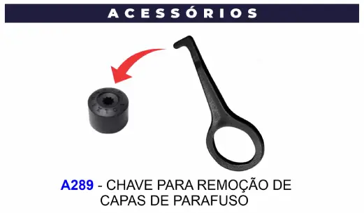 CHAVE PARA REMOÇÃO A289