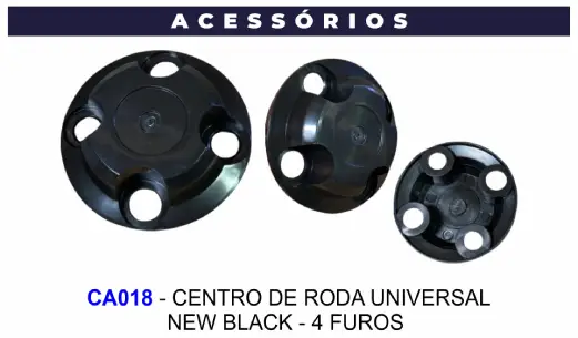 CENTRO DE RODA UNIVERSAL