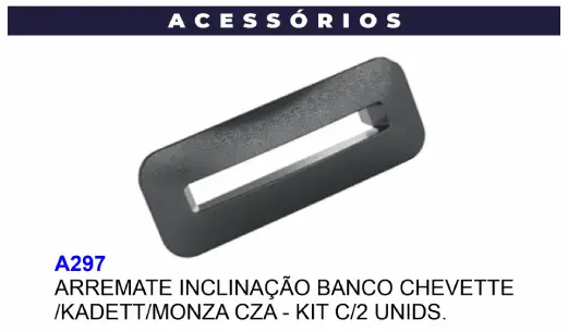 ARREMATE INCLINAÇÃO BANCO