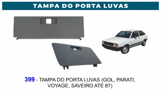 Tampa porta luva 399