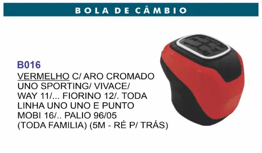 BOLA DE CÂMBIO B016
